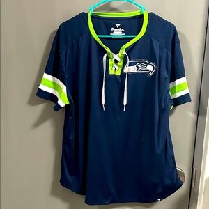 Fanatics Seattle Seahawks Women XL Football Jersey, NWOT